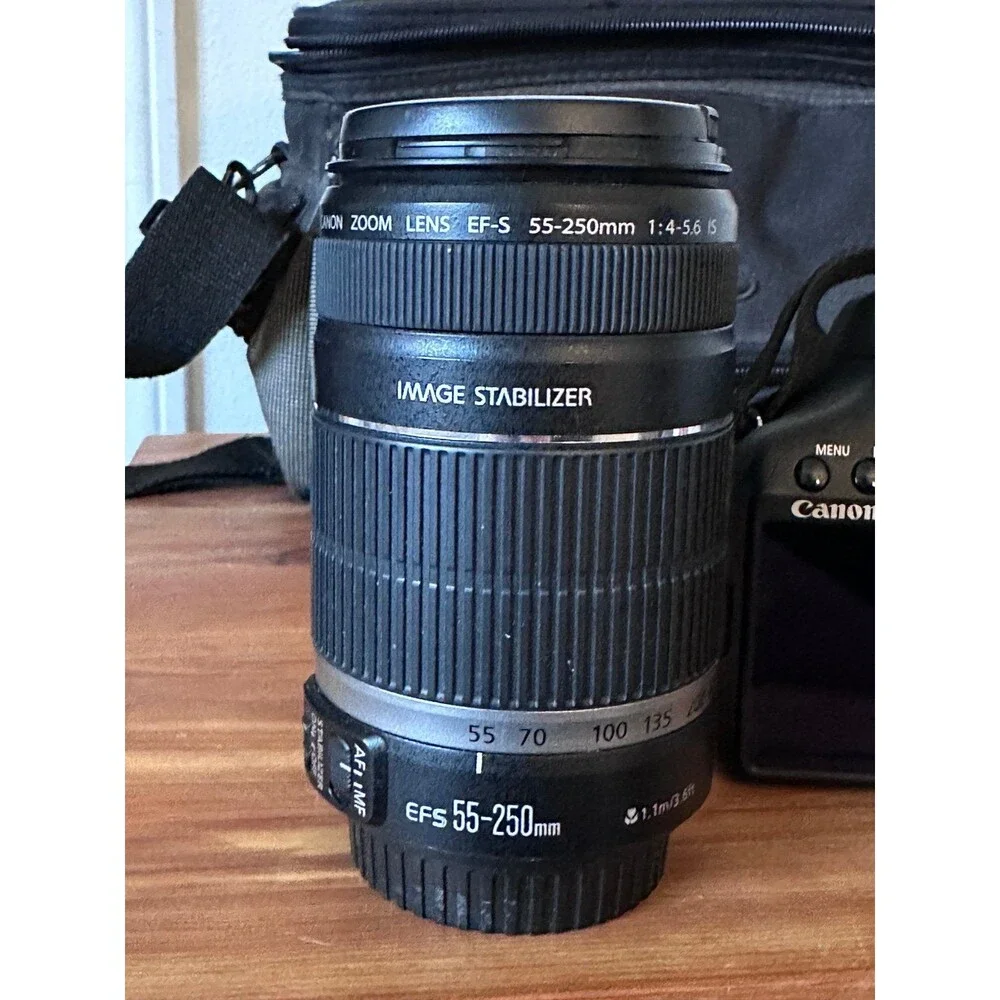 Canon EOS Rebel T1i Bundle – 2 Lenses + Extras